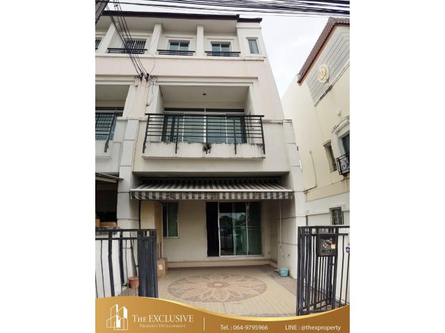 ขายทาวน์โฮม 3 ชั้น บ้านกลางเมือง เกษตร-นวมินทร์