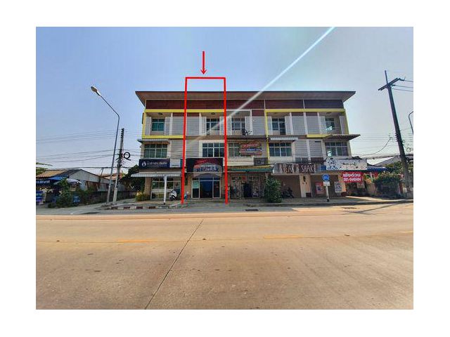 ขายอาคารพาณิชย์️ 3ชั้น 3ห้องนอน 3ห้องน้ำ เชียงราย
