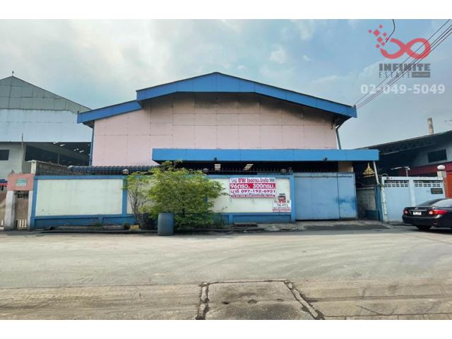 ขายโรงงาน+โกดัง ซอยกองพนันพล ถนนเอกชัย บางน้ำจืด สมุทรสาคร