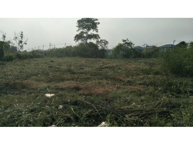 ขายที่ดินถมแล้ว ขนาด 481 ตรว กาญจนาภิเษก ซอย4 เดินทางสะดวก บางเขน กรุงเทพ โทร 0629166523