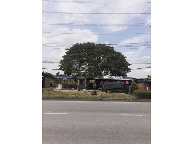 PR971ขายที่ดินด่วน ขายที่ดิน บางบัวทอง นนทบุรี ราคาดี ถนน 6 เลน เยื้องการไฟฟ้าบางบัวทอง ติดถนนใหญ่บางกรวย-ไทรน้อย
