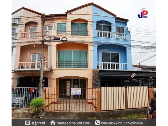 ขาย ทาวน์โฮม 3ชั้น 3นอน ซ.กาญจนวิถี15 สุราษฎร์ธานี
