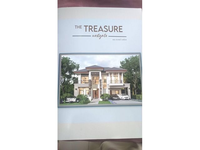 ขายบ้านเดี่ยว 8 หลังสุดท้าย โครงการ The Treasure westgate บางบัวทอง นนทบุรี โทร 061 785 7025