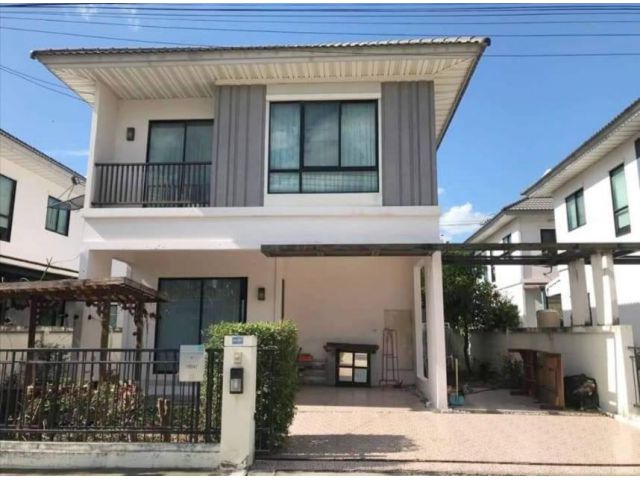 บ้านแฝด 2 ชั้น หมู่บ้านโมดิ วิลล่า บางบัวทอง