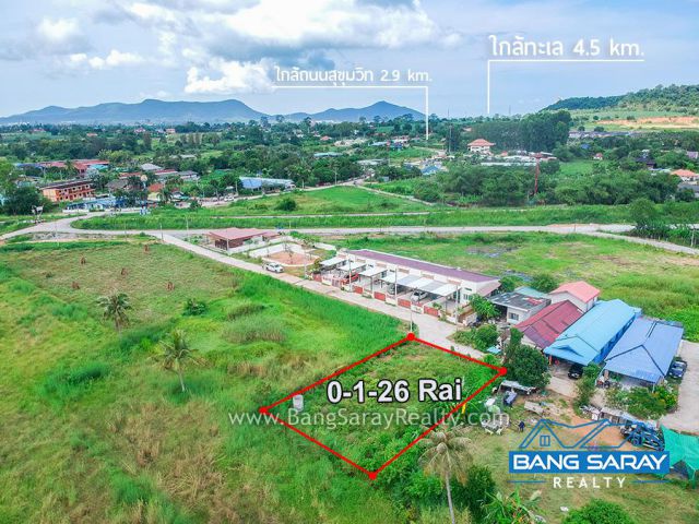 ขายที่ดิน 126 ตรว. บางเสร่ ฝั่งตะวันออก