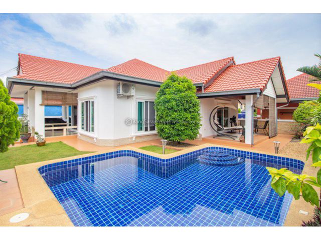 ขายบ้าน Pool Villa บางเสร่ - สัตหีบ ใกล้ตลาดแยกเจ บ้านฝรั่ง