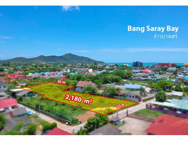 ขายที่ดิน บางเสร่ ฝั่งทะเล ทำเลงาม ติดถนน 2 ด้าน ใจกลางชุมชน