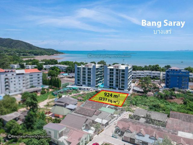 ขายที่ดิน 231 ตรว. ฝั่งทะเลบางเสร่  ห่างทะเล 200 เมตร ห่างหาด กิโลกว่าๆ