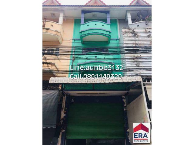 อาคารพาณิชย์ 3.5 ชั้น 17 ตรว. ม.เมืองทรัพย์ธานี