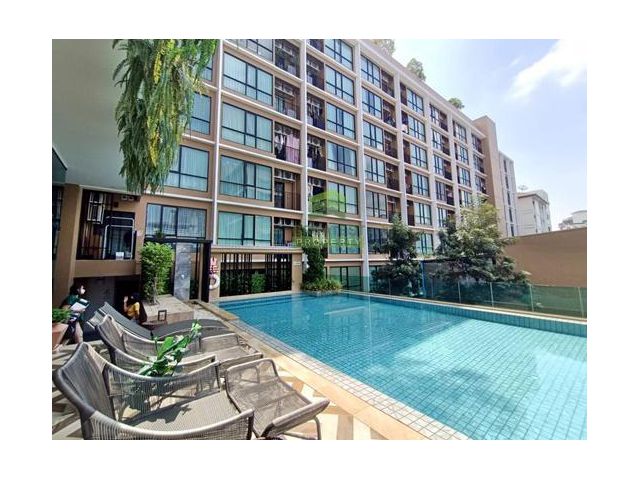 คอนโดบราวน์ รัชดา ห้วยขวาง BROWN RATCHADA - HUAIKWANG ขายด่วน ห้องชุด ชั้น 4 เนื้อที่ 24.94 ตร.ม เฟอร์ครบ ทำเลดี ใกล้MRT
