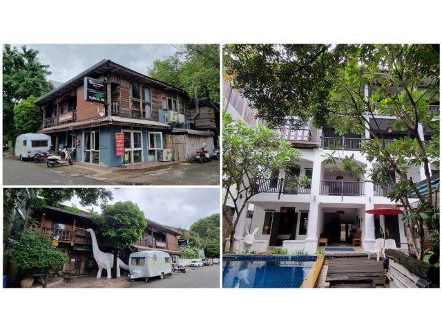 ขายกิจการร้านอาหาร คาเฟ่ โรงแรม ราคา 45ล. ใกล้ถนนวัวลายและถนนคนเดิน ทำเลใจกลางเมืองเชียงใหม่