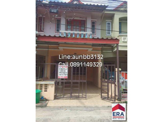 ทาวน์เฮ้าส์ 2 ชั้น 16 ตรว. หมู่บ้านเคซี 1