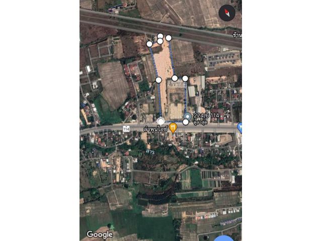 ขายที่ดิน ในเมือง ถนนลำพูน ดอยติ ห่างจาก แยกลำพูน-ดอยติ 2 กิโล เยื้องโกบอลเฮาส์ ลำพูน