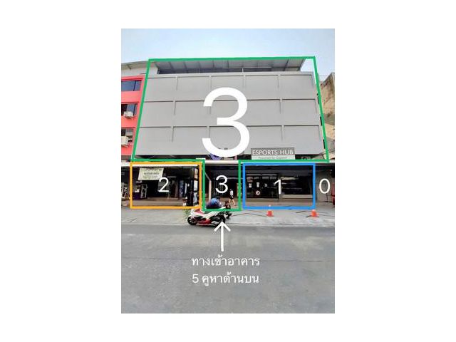 ss123 ให้เช่าโกดังเก็บของ 5คูหา รามคำแหง 24