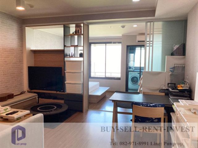 ขายคอนโดติดแม่น้ำ @ U Delight Residence Riverfront Rama 3 ห้องพร้อมอยู่ 1 นอน 40.03 ตรม. ตำแหน่งใกล้เเม่น้ำ วิวสวย ห้องส
