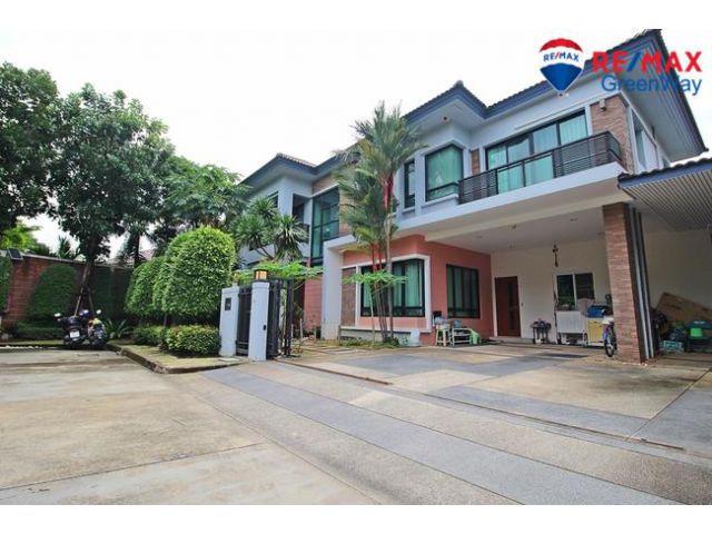 ขายบ้านเดี่ยว แกรนด์ บางกอก บูเลอวาร์ด ราชพฤกษ์ รัตนาธิเบศร์ หลังริมใน