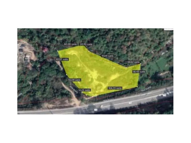 ขายที่ดินดอยสะเก็ด ติดลำธาร ติดถนนหลวง(118)เชียงใหม่-เชียงราย เนื้อที่ 6-0-46 ไร่ ราคาไร่ละ 1.8ล้าน หน้าติดน้ำ หลังติดเขา