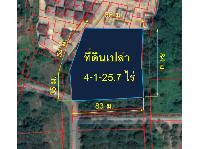 ขายที่ดินเปล่า 4-1-25.7 ไร่ ต.ท่าวังตาล อ.สารภี จ.เชียงใหม่