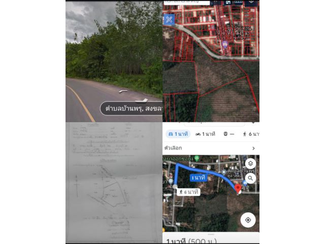 ขายที่ดินสวนยางบ้านพรุคลองยาใต้เนื้อที่13 ไร่ 1 งาน 38 ตารางวาขายไร่ละ 3.5 ล้านบาท