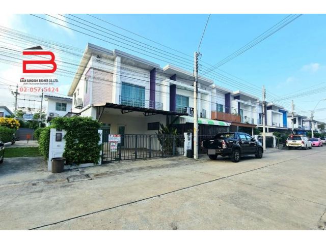 ทาวน์เฮาส์ 2 ชั้น หลังมุม โครงการ พฤกษาทาวน์ เน็กซ์ เพชรเกษม 81 เนื้อที่ 24.8 ตรว. ถนนเพชรเกษม เขตหนองแขม