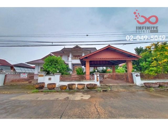 ขายบ้านเดี่ยว 2 ชั้น หมู่บ้าน ชวนชื่น บางนา ตรงข้ามทะเลสาบ ซอยเกียรติพิพัฒน์ธานี ถนนบางนา - ตราด