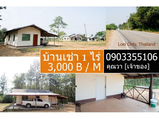 บ้านว่างให้เช่าอ.วังสะพุง