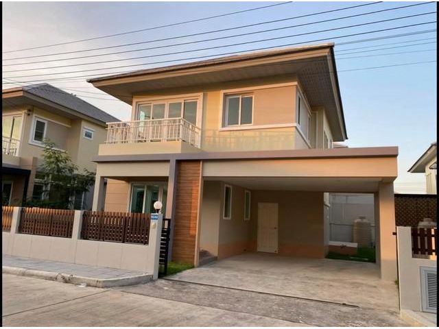 บ้านเดี่ยว2ชั้นหมู่บ้านเศรณีคาซ่าเวสท์เกตบางใหญ่
