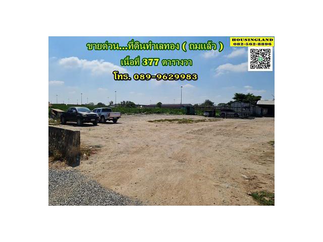 ขายด่วนที่ดินเปล่า เนื้อที่ 377 ตารางวา ลาดกระบัง-ร่มเกล้า