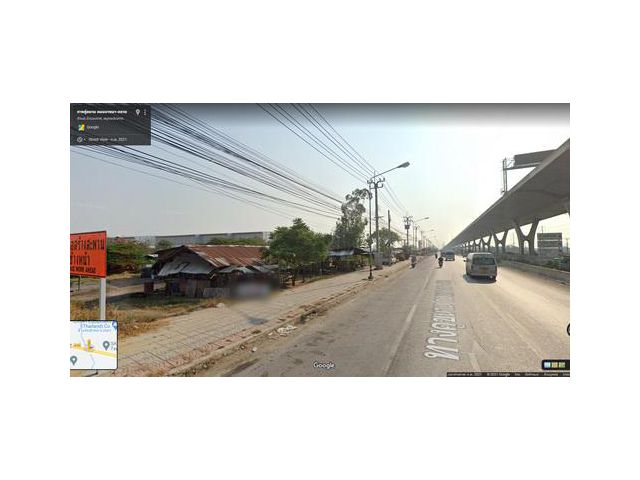 ขาย ที่ิดิน บางนา-ตราด กม.30 40ไร่ พื้นที่สีส้ม