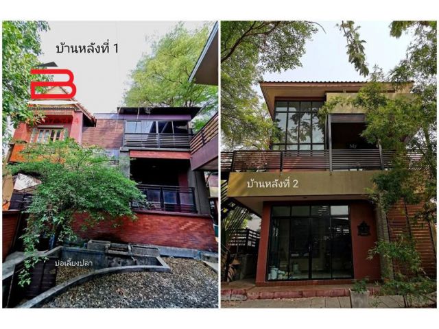บ้านเดี่ยวพร้อมอาคารสำนักงาน 2 หลัง โครงการ คุณาลัย บางใหญ่ เนื้อที่ 1 งาน 61.1 ตรว. ถนนกาญจนาภิเษก อ.บางใหญ่ จ.นนทบุรี