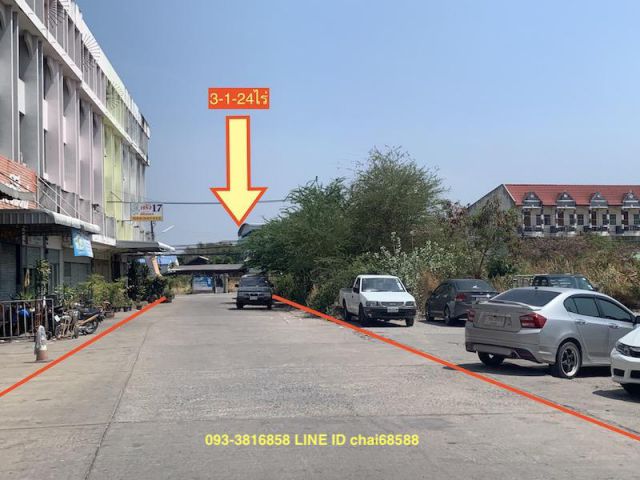 ###ขายที่ดินในเมืองโคราช ใกล้สถานีรถไฟนครราชสีมา เนื้อที่ 3.5ไร่###