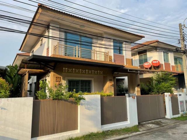 NACP99 ให้เช่าบ้านแฝด สไตล์บ้านเดี่ยว 2 ชั้น (มบ.มัลดีฟส์ ปาล์ม บางนา-วงแหวน)