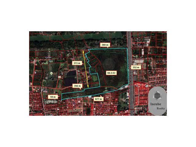ขายที่ดิน ศาลายา นครปฐม 98-3-53 ไร่1386 ล้านบาท