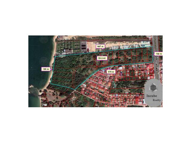 ขายที่ดิน นาจอมเทียน 59-2-44 ไร่ 3200 ล้าน