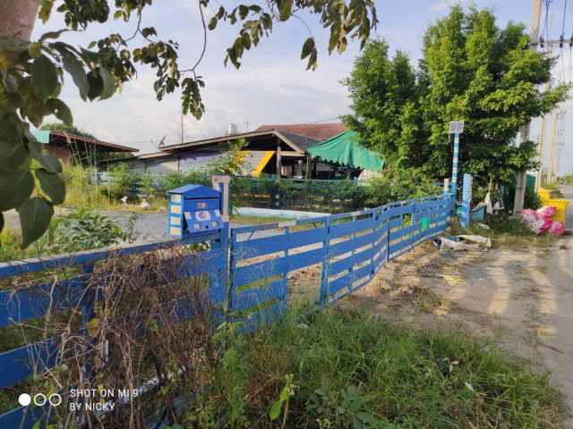 ให้เช่าที่บางเสาธง 3ไร่ ทางไปวัดบัวโรย ไม่ห่างไกลชุมชน  เข้าทางบางนาตราดกม 23