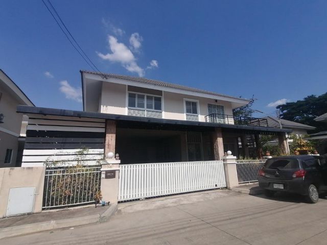 บ้านเช่าเชียงใหม่ บ้านเช่าสารภี หมู่บ้าน​กาญกนก15 ห่างสนามบิน​เชียงใหม่​ 10กม.