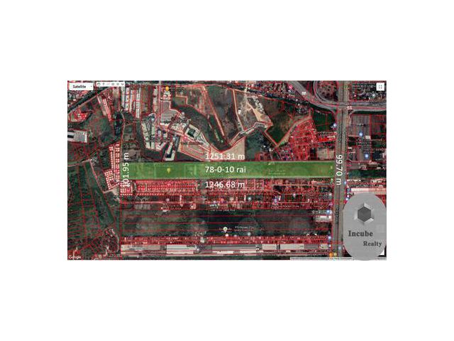 ขายที่ดิน คลองหนึ่ง 78-0-10 ไร่ 1200 ล้าน