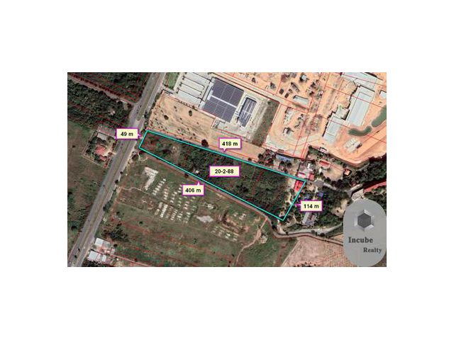 ขายที่ดิน นาจอมเทียน 20-2-88 ไร่ 415 ล้าน