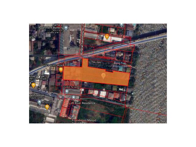 ขายที่ดิน บางอ้อ 3-3-59.2 ไร่ 420.93 ล้าน