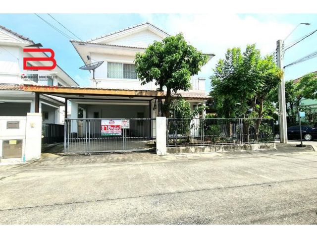 บ้านเดี่ยว 2 ชั้น หลังมุม โครงการ ชัยพฤกษ์ ปิ่นเกล้าสาทร เนื้อที่ 51 ตรว. อ.บางกรวย จ.นนทบุรี