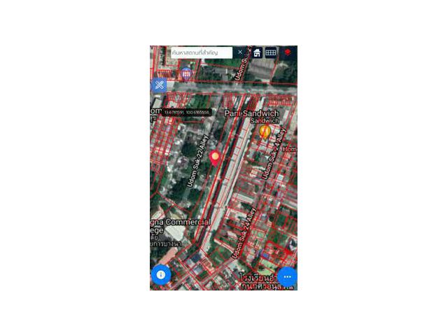 ขายที่ดิน บางนา บางนา 2-3-57.4 ไร่  138.88 ล้าน