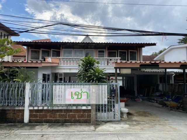 บ้านเดี่ยวให้เช่า ถนนพระราม9 ตรงข้ามฝั่งเดอะไนน์