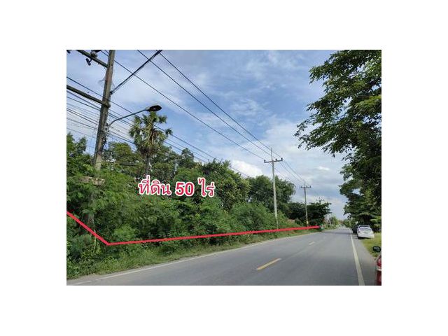 ขายที่ดิน คลองห้า คลองหลวง 50-0-0 ไร่  75 ล้าน