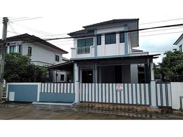 ขายด่วน บ้านเดี่ยว ถ.พัฒนาชนบท3 ใกล์สนามบินสุวรรณภูมิ ตกแต่งพร้อมอยู่
