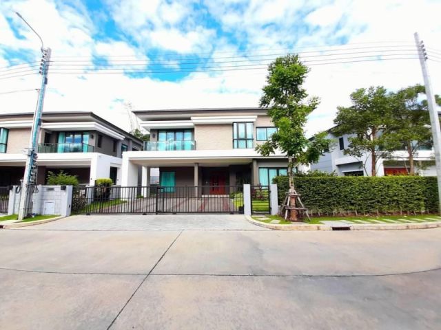 บ้านเดี่ยว 2 ชั้น #หมู่บ้านเดอะซิตี้ รามอินทรา2 บ้านใหม่แทบไม่เคยเข้าอยู่ แบบบ้าน INSCAPE มีสัญญาณกันขโมย Magnetic & Shock Sensor ทุกหลัง