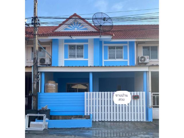ขายทาวน์เฮ้าส์ 2 ชั้น #หมู่บ้านพฤกษาซี รีโนเวทใหม่ พร้อมเข้าอยู่ ทำเลดี ตั้งอยู่บนถนนโยธาธิการคูคต - คลองหลวง