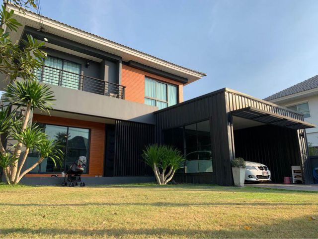 Sale บ้านเดี่ยว 2 ชั้น PERFECT PARK RAMA 5 – BANGYAI ขนาด 4 ห้องนอน 3 ห้องน้ำ 1 ห้องนั่งเล่นหลังบ้าน 1 ห้องแม่บ้าน และ1ห