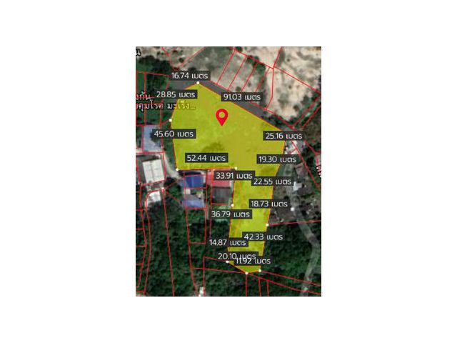ขายที่ดิน  ห้วยกะปิ 13-0-24 ไร่ 29 ล้าน