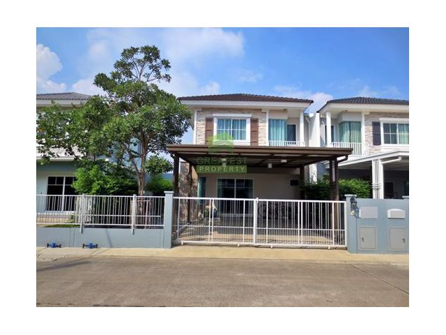 หมู่บ้านวิลลาจจิโอ 2 พระราม 2 VILLAGGIO 2 RAMA 2 ขายด่วน บ้านแฝด 2 ชั้น เนื้อที่ 36.30 ตร.ว ต่อเติมครบ สวย พร้อมอยู่