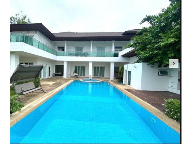ขายบ้านเดี่ยวสุดหรู Luxury ใกล้ สนามกอล์ฟ ซัมมิท วินมิล ย่านบางนา พร้อมสระน้ำในตัว ย่านบางนา เนื้อที่  619 ตรว  8 ห้องน